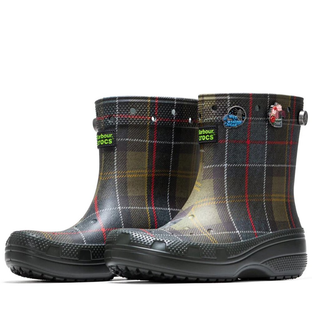 Barbour x Crocs Classic Wellington Boot